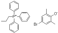 CAS 登录号：93839-47-5, 4-溴-2,6-二甲基苯酚三苯基丙基鏻盐