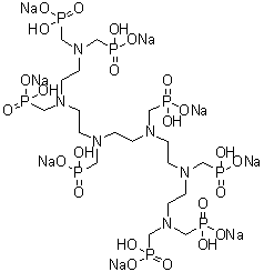 CAS 登录号：93892-80-9, [1,2-乙烷二基二[[(膦酰甲基)亚氨基]-2,1-乙二基[(膦酰甲基)亚氨基]-2,1-乙二基次氮基二(亚甲基)]]四膦酸八钠盐