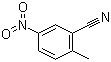 2-Methyl-5-nitrobenzonitrile molecular structure (CAS 939-83-3)