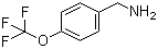 structure of CAS# 93919-56-3, 4-(Trifluoromethoxy)benzylamine