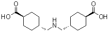 CAS # 93940-19-3, [trans(trans)]-(4,4'-[Iminobis(methylene)]biscyclohexanecarboxylic acid
