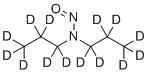 structure of CAS# 93951-96-3, N-Nitrosodipropylamine-d14