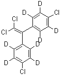 CAS 登录号：93952-19-3, 3,3'-(二氯乙烯基亚基)二[6-氯苯-1,2,4,5-d<sub>4</sub>]