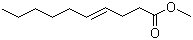 CAS # 93979-14-7, Methyl (E)-4-decenoate, Methyl trans-4-decenoate
