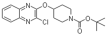 CAS 登录号：939986-42-2, 4-[(3-氯-2-喹喔啉基)氧基]-1-哌啶甲酸叔丁酯