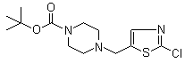 CAS # 939986-53-5, 4-[(2-Chloro-5-thiazolyl)methyl]-1-piperazinecarboxylic acid tert-butyl ester