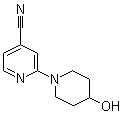CAS 登录号：939986-84-2, 2-(4-羟基-1-哌啶基)-4-氰基吡啶