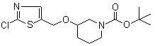 CAS # 939986-94-4, 3-[(2-Chloro-5-thiazolyl)methoxy]-1-piperidinecarboxylic acid tert-butyl ester
