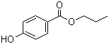 Propylparaben molecular structure (CAS 94-13-3)