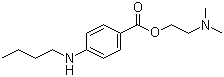 CAS # 94-24-6, Tetracaine, 4-(Butylamino)benzoic acid 2-(dimethylamino)ethyl ester