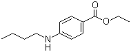 structure of CAS# 94-32-6, Ethyl 4-(butylamino)benzoate