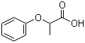 structure of CAS# 940-31-8, 2-Phenoxypropionic acid