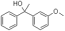 structure of CAS# 94001-64-6, 3-甲氧基-alpha-甲基-alpha-苯基苯甲醇