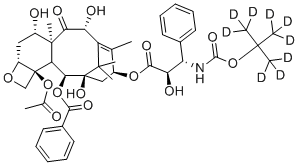 structure of CAS# 940867-25-4, Docetaxel-D9