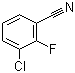 structure of CAS# 94087-40-8, 3-Chloro-2-fluorobenzonitrile