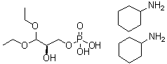 CAS # 94200-60-9, (R)-3,3-Diethoxy-1,2-propanediol 1-(dihydrogen phosphate) compd. with cyclohexanamine (1:2)
