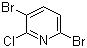 structure of CAS# 942206-18-0, 2-Chloro-3,6-dibromopyridine