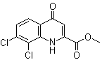 CAS 登录号：942227-28-3, 7,8-二氯-1,4-二氢-4-氧代-2-喹啉羧酸甲酯