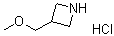 CAS # 942308-06-7, 3-Methoxymethylazetidine hydrochloride