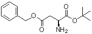 structure of CAS# 94347-11-2, 4-苄基 1-叔丁基 L-天冬氨酸酯