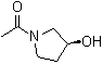structure of CAS# 943587-40-4, (S)-1-Acetyl-3-pyrrolidinol