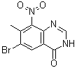 CAS 登录号：943605-86-5, 6-溴-7-甲基-8-硝基喹唑啉-4(3H)-酮