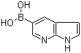 structure of CAS# 944059-24-9, (1H-Pyrrolo[2,3-b]pyridin-5-yl)boronic acid