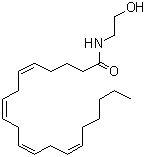structure of CAS# 94421-68-8, 花生四烯酰乙醇胺