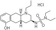 CAS # 94424-50-7, Quinagolide hydrochloride, (3S,4aS,10aR)-3-(Diethylsulfamoylamino)-6-hydroxy-1-propyl-3,4,4a,5,10,10a-hexahydro-2H-benzo[g]quinoline hydrochloride
