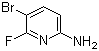 structure of CAS# 944401-65-4, 5-溴-6-氟吡啶-2-胺
