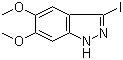 CAS # 944904-29-4, 3-Iodo-5,6-dimethoxy-1H-indazole