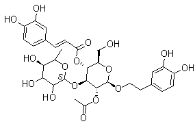 structure of CAS# 94492-24-7, 2'-Acetylacteoside