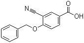 structure of CAS# 946007-61-0, 4-苄氧基-3-氰基苯甲酸