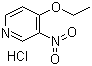 structure of CAS# 94602-04-7, 4-乙氧基-3-硝基吡啶盐酸盐