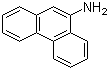 structure of CAS# 947-73-9, 9-Aminophenanthrene