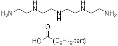 CAS # 94713-30-1, N-(2-Aminoethyl)-N'-[2-[(2-aminoethyl)amino]ethyl]-1,2-ethanediamine mono-tert-decanoate