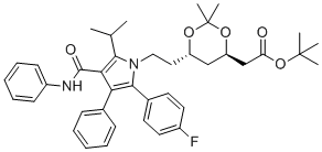 CAS # 947249-30-1, (3R,5S)-Atorvastatin Acetonide tert-Butyl Ester
