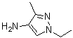 structure of CAS# 947763-34-0, 1-乙基-3-甲基-1H-吡唑-4-胺