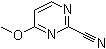 structure of CAS# 94789-37-4, 2-Cyano-4-methoxypyrimidine