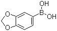CAS 登录号：94839-07-3, 3,4-(亚甲二氧基)苯硼酸