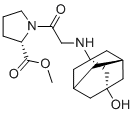 CAS # 948574-56-9, Vildagliptin Carboxylic Acid Methyl Ester, (2S)-1-[2-[(3-Hydroxytricyclo[3.3.1.13,7]dec-1-yl)amino]acetyl]-2-pyrrolidine carboxylic acid methyl ester