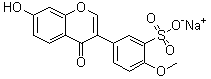 CAS 登录号：949021-68-5, 芒柄花黄素-3'-磺酸钠