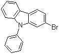 structure of CAS# 94994-62-4, 2-Bromo-9-phenyl-9H-carbazole