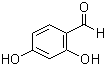 structure of CAS# 95-01-2, 2,4-二羟基苯甲醛