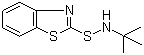 structure of CAS# 95-31-8, N-tert-Butyl-2-benzothiazolesulfenamide