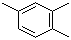 structure of CAS# 95-63-6, 1,2,4-Trimethylbenzene