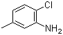 structure of CAS# 95-81-8, 2-Chloro-5-methylaniline