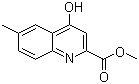structure of CAS# 950265-42-6, 4-羟基-6-甲基喹啉-2-甲酸甲酯