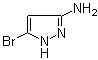 structure of CAS# 950739-21-6, 5-溴-1H-吡唑-3-胺