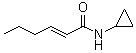 CAS # 950986-78-4, (2E)-N-Cyclopropyl-2-hexenamide